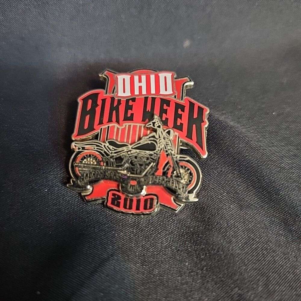 Ohio Bike Week 2010 Pin